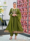 Kashvi Vol 4 By Passion Tree Vichitra Silk Anarkali Kurtis Set Exporters In India